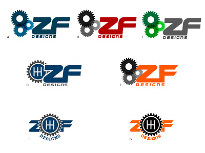 Logo Designs for Friend car repair gear logo transmission