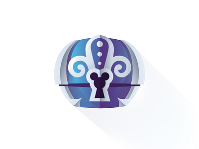 Magical Chest of Wonder blue chest colors disney fantasy gradients icon magical purple
