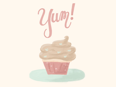 Cupcake Texture cupcake kyle brush pastry texture