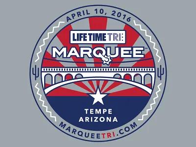 T-Shirt Design arizona logo seal t shirt triathlon