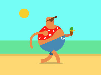 Tourist american beach bod cream gif ice ocean swiming tourism tourist