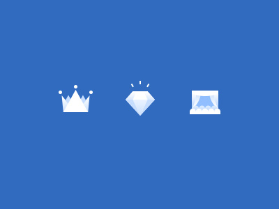 Crown, Diamond & Theatre crown diamond icon theatre