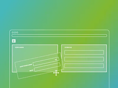 Browser Illustration browser draganddrop forms ui wireframes