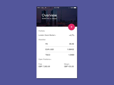 Daily UI day #004 app daily daily ui interface screen stocks ui ux