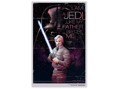 Old Man Luke darth vader jedi luke skywalker star wars