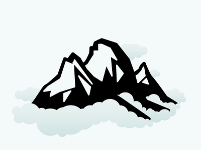 above the clouds clouds mountain snow