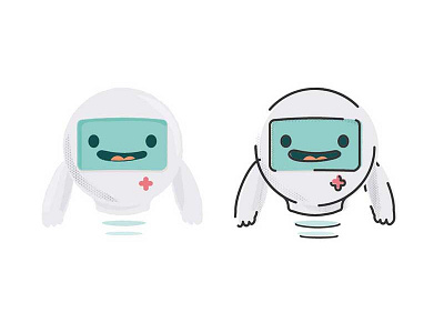 Character air animation character character design illustration medical robot