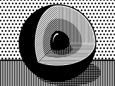 Earthball ball core earth illustration layers spot