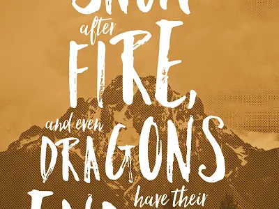 Hobbit Quotester graphic design poster preview quote quotester skinnyd the hobbit