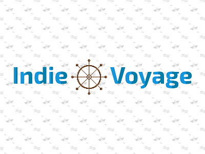 Indie Voyage Logo branding illustration logo design