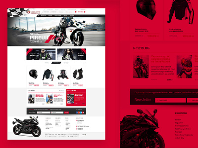 Motorcycle Shop ecommerce