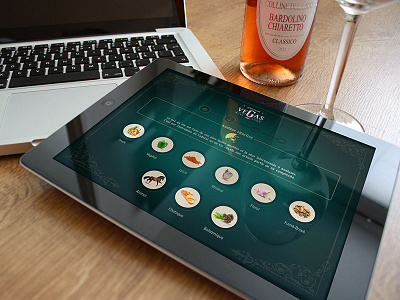 Vegas Tasting app gold ios poker tasting ui vegas wine