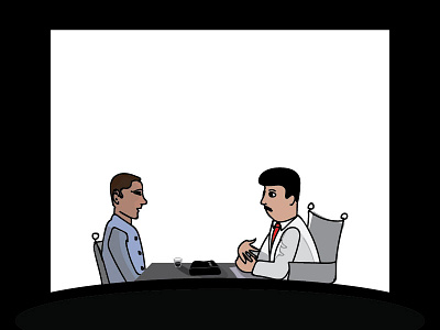 The Interrogation comics illustration interrogation the