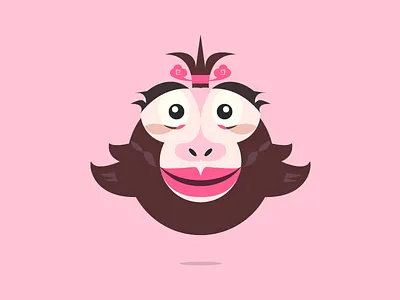 I believe I can fly illustrator monkey