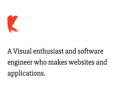 New ravigopalkesari.com landing minimal personal website