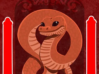 Chinese New Year 2025 greetings animation graphic design ill illustration motion graphics