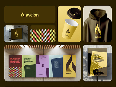 Avelon branding branding logo