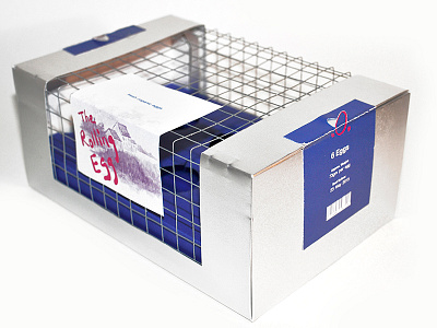 Rolling Egg cage egg egg carton metal packaging