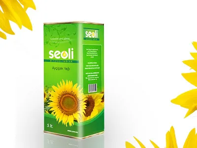 Seoli Oils oil package design