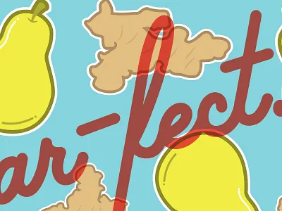 Pear-fect, pt. 2 fruit ginger pattern pear type