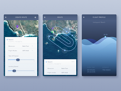 Drone Flight Report adventure app chart controller drone flight graphic bar ios photo remote trip video