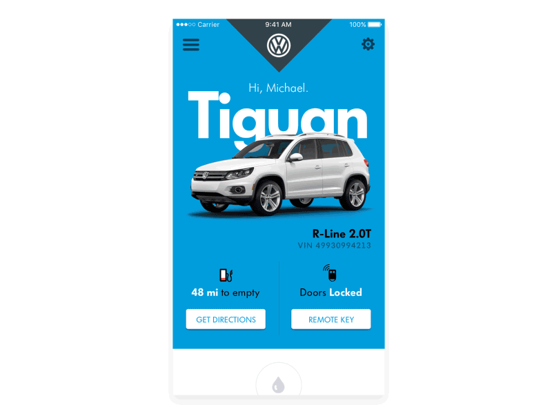 VW CarNet - Case Study app carnet case study connected car preview volkswagen vw