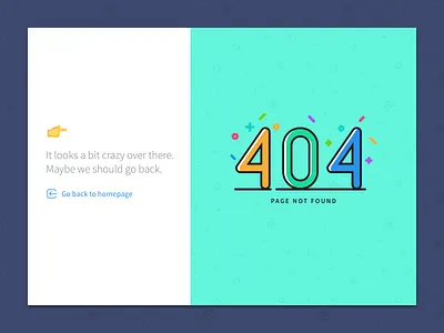 Daily UI #008 — 404 Page 404 404 page dailyui emoji flat illustration web