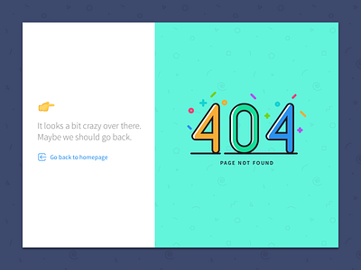 Daily UI #008 — 404 Page 404 404 page dailyui emoji flat illustration web
