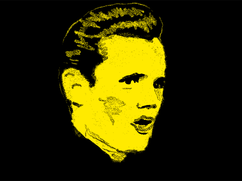 Sketch 1.1 - Chet Baker "The James Dean of Jazz" animation cel chet baker gif jazz photoshop rotoscope