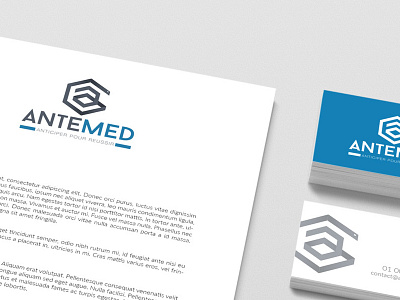 Antemedpiste03 design graphic illustrator logo logodesign medicine skills snake typography