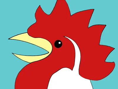 Chook characters digital illustration illustration