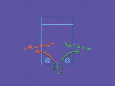 Swipe Instructions ui