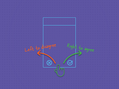 Swipe Instructions ui