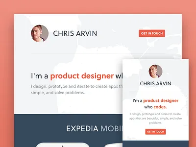 Portfolio light portfolio responsive ui web website