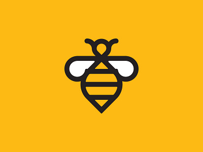 Bee Educated bee icon logo logo design