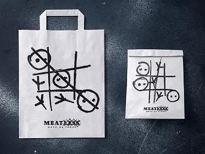 BAGS FOR MEATLESS barmalei design grill meat restaurant