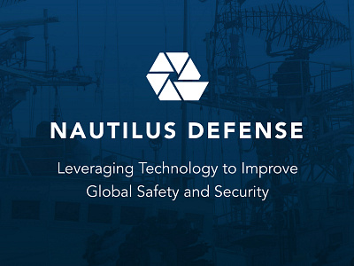 Nautilus Defense Branding aperture branding logo maritime nautilus navy security