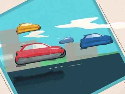 Tilt after age car city design effects flat futur middle motion