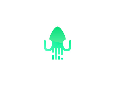 Okto brand gradients green logo ocean okto oktopus sea