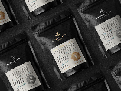 Coffee Packaging arabica cafe coffee emboss foil label mockup packaging pattern prestige roasted specialty