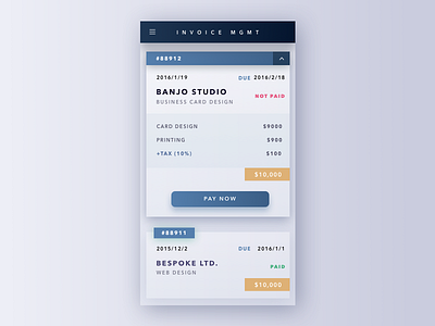 Invoice 046 dailyui invoice