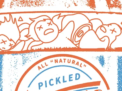 Pickled WIP character dead illustration pickled