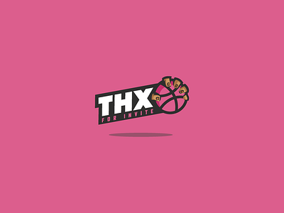 Thx ball basketball dribbble kim hansen