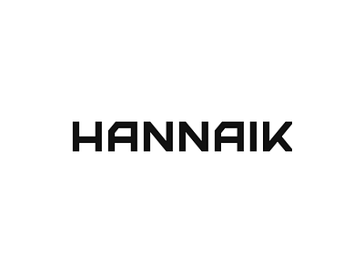 Hannaik Logo branding hannaik logo logotype type