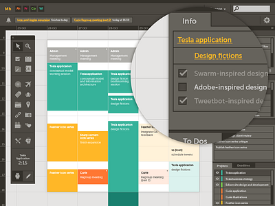 Calendaring meets Adobe Illustrator adobe calendar detail illustrator mashup time ui