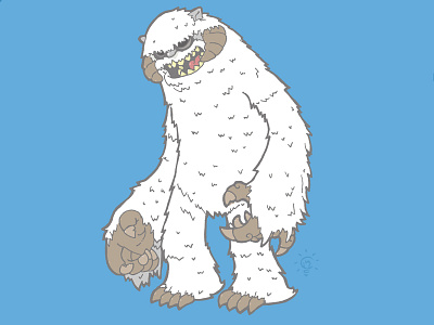 Star Wars: Wampa character design personal illustration