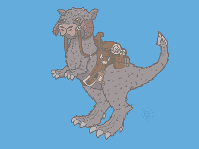 Star Wars: Tauntaun character design personal illustration