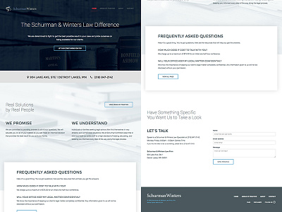 Law firm landing page attorney court design landing page law law firm laweyer layout ui web web design website