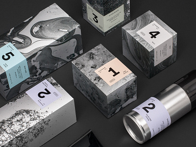 Barbon Shaving circular color identity letter packaging pastel shaving