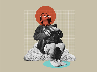 Hypebeast collage digital collage hypebeast illustration sneaker sneakerhead